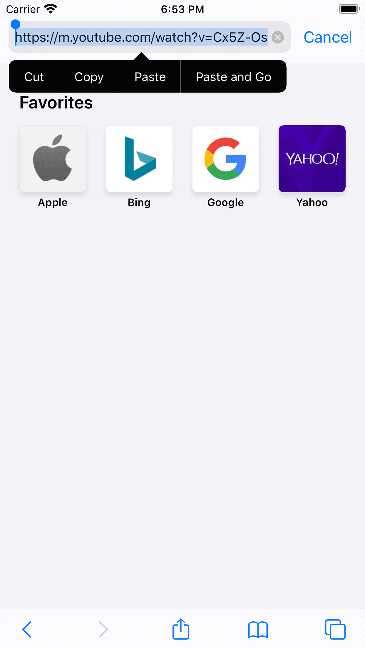 YouTube URL